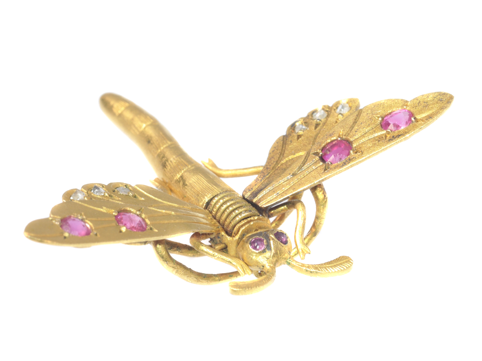 Vintage Chic: The Dragonfly Brooch or Hair Clip of Victorian Fashion (image 4 of 13)